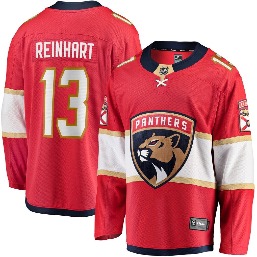 Sam Reinhart Florida Panthers Fashion7 Breakaway Player Jersey