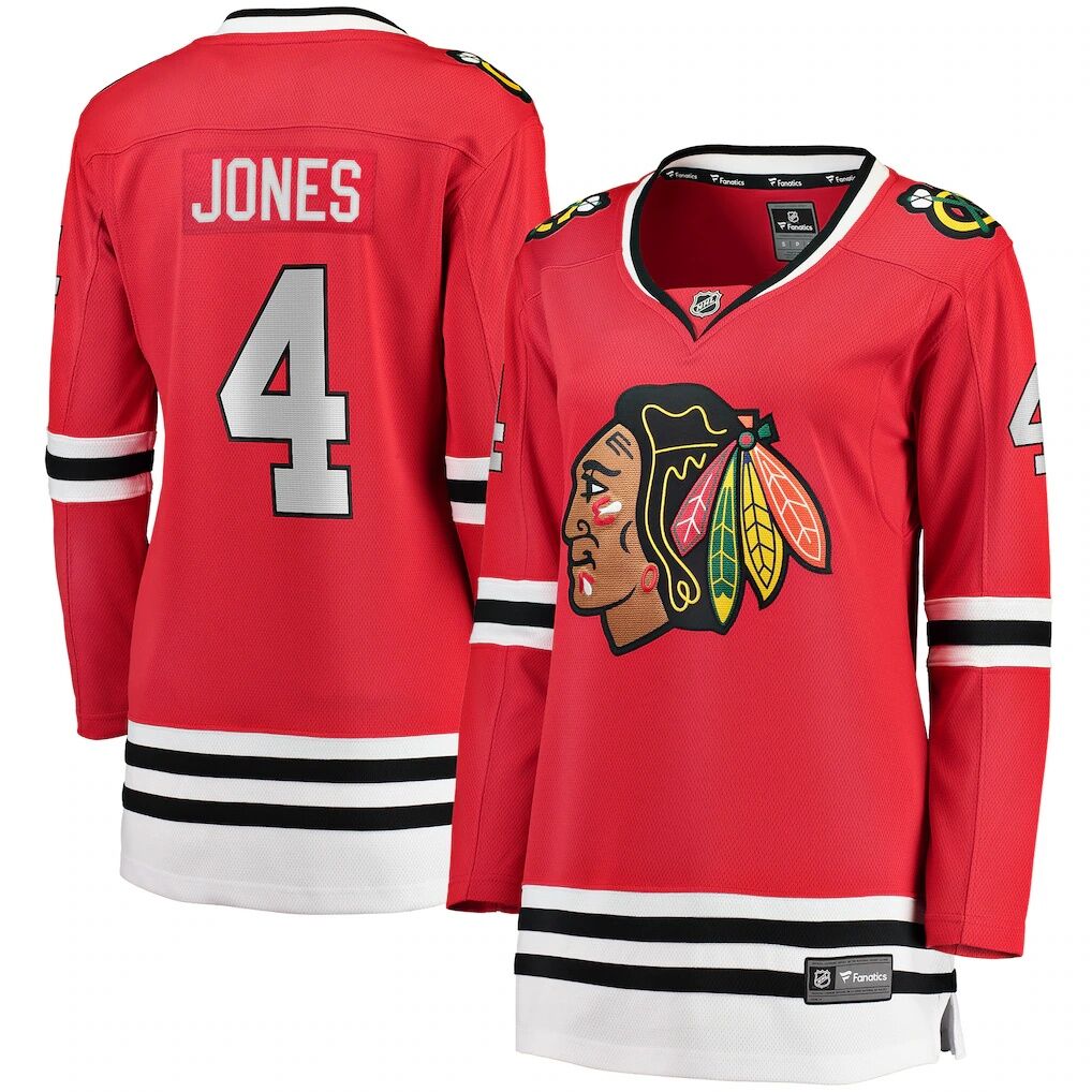 Seth Jones Chicago Blackhawks Fashion7 Women's Home Breakaway Player Jersey