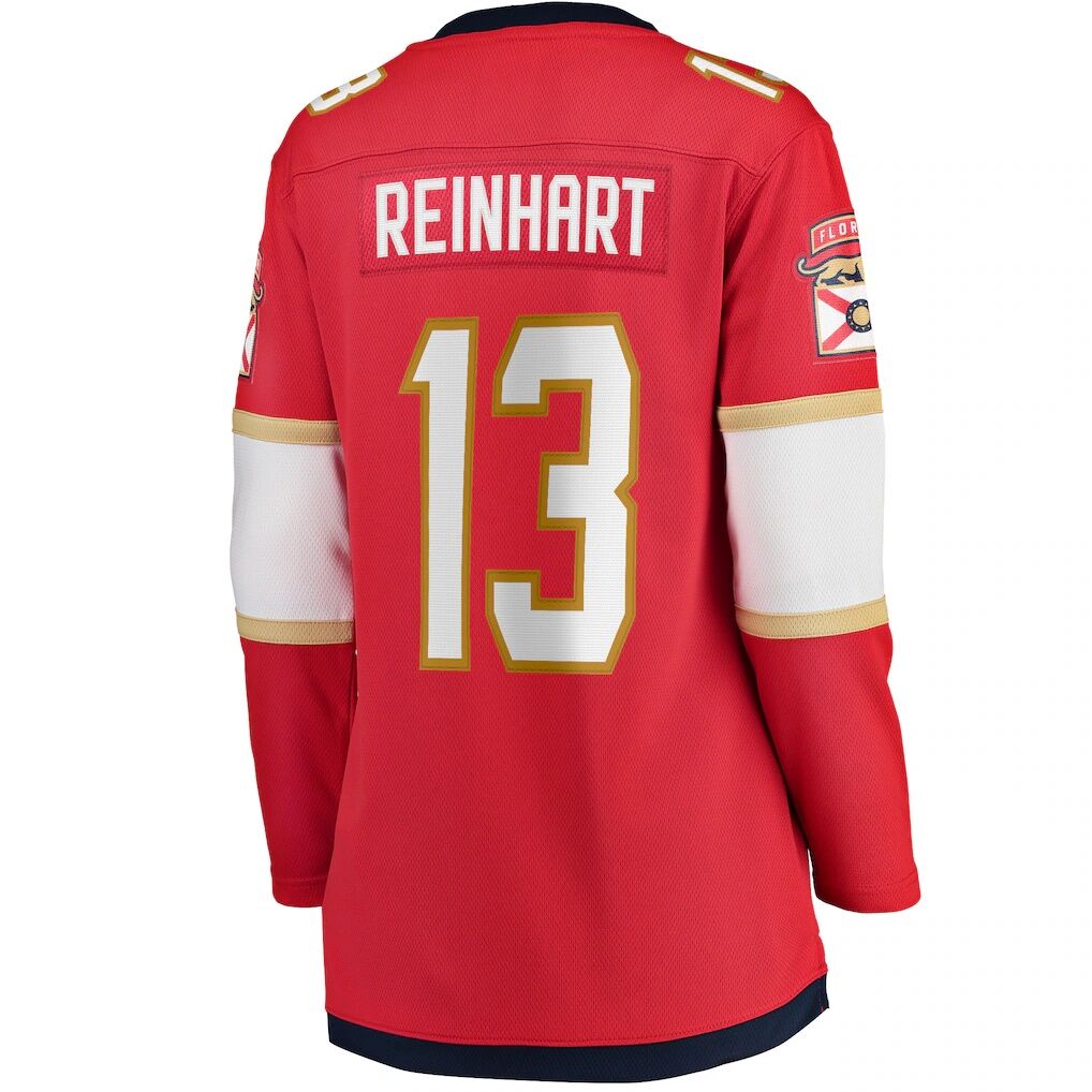 Sam Reinhart Florida Panthers Fashion7 Women's Breakaway Player Jersey