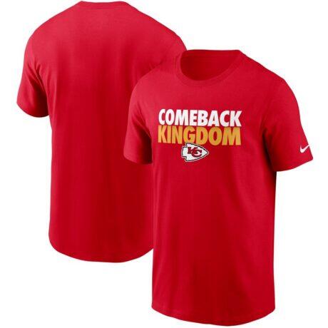 Kansas City Chiefs Nike Hometown Collection Comeback T-Shirt - Red - Front View