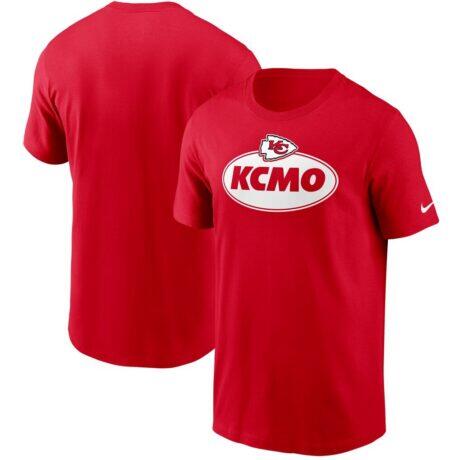 Kansas City Chiefs Nike Hometown Collection KCMO T-Shirt - Red - Front View