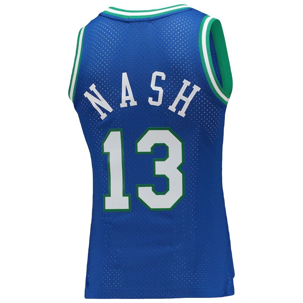 Steve Nash Dallas Mavericks Mitchell & Ness Women's 1998/99 Hardwood Classics Swingman Jersey
