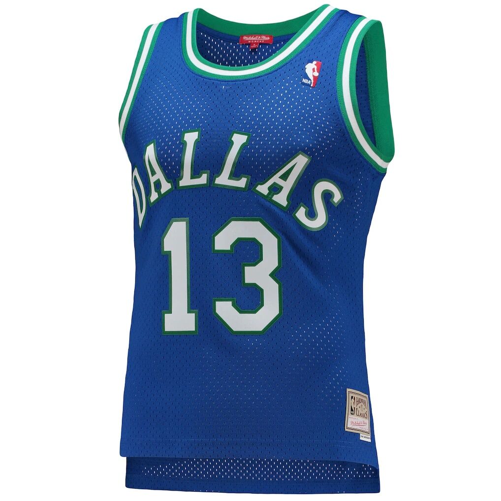 Steve Nash Dallas Mavericks Mitchell & Ness Women's 1998/99 Hardwood Classics Swingman Jersey