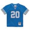 Barry Sanders Detroit Lions Mitchell & Ness Male Preschool 1996 Retired Legacy Jersey - Blue - Side View