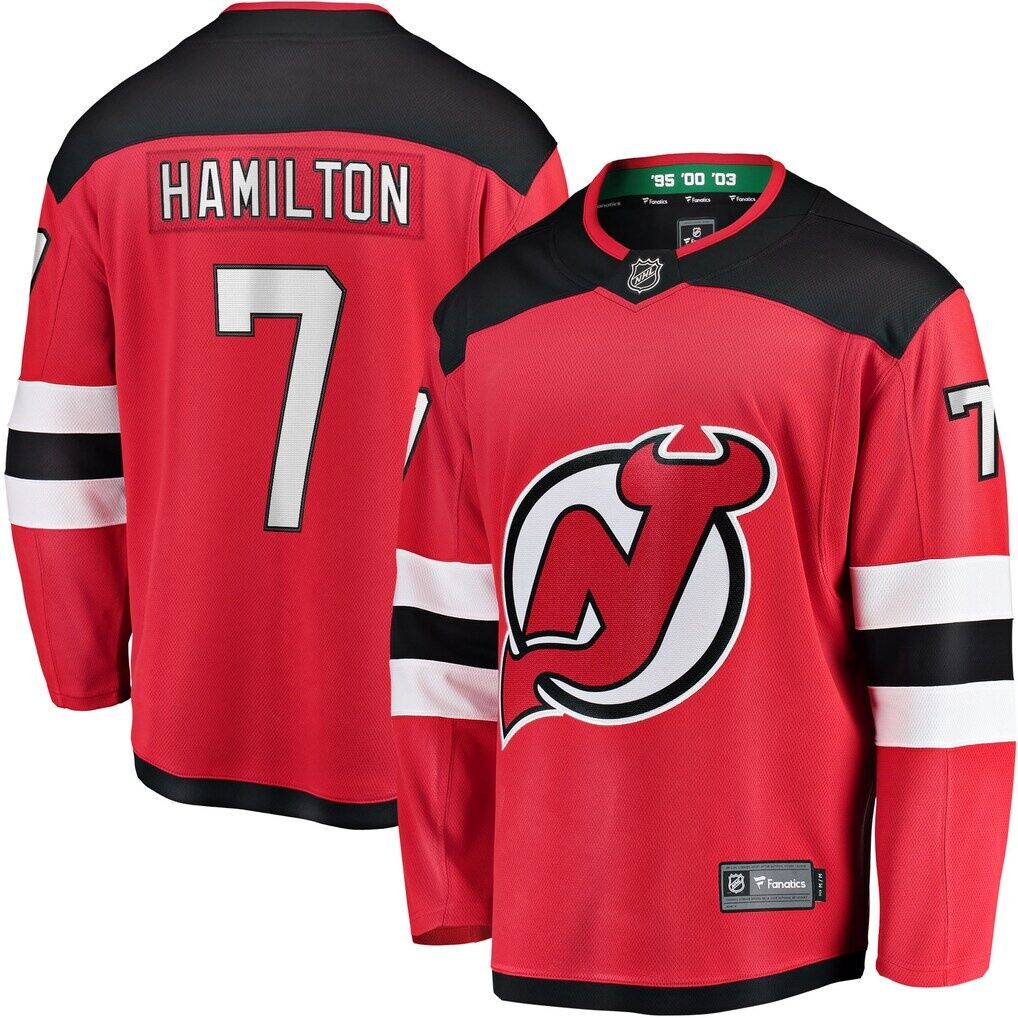 Dougie Hamilton New Jersey Devils Fashion7 Breakaway Player Jersey