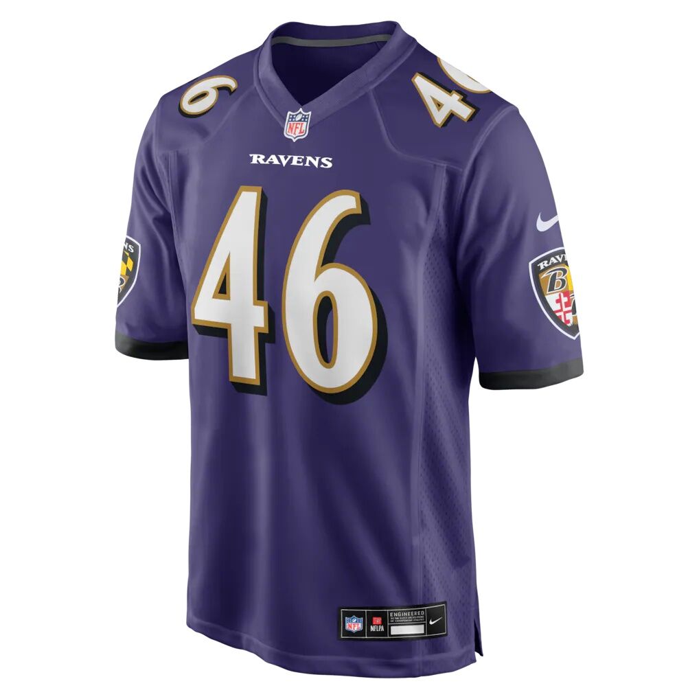 Nick Moore Baltimore Ravens Nike Game Jersey
