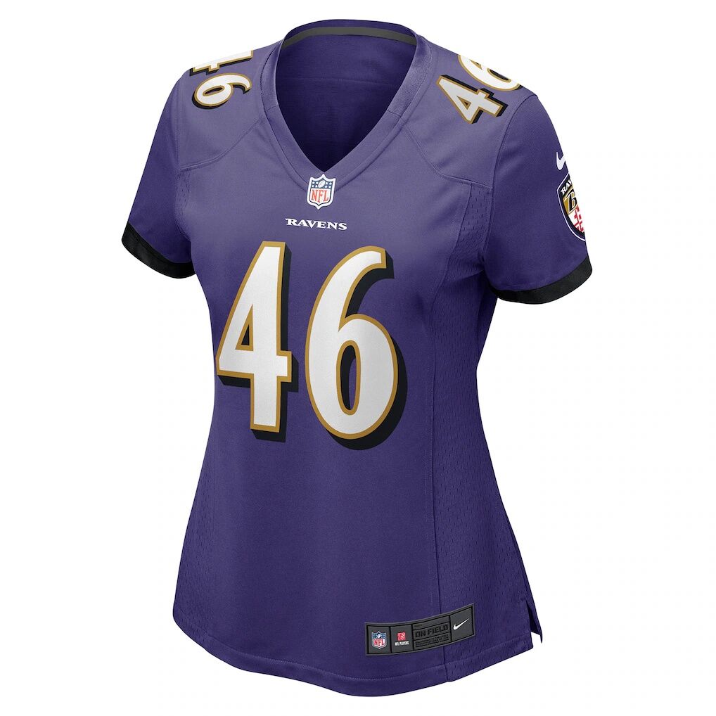 Nick Moore Baltimore Ravens Nike Women's Game Player Jersey