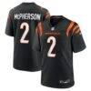 Evan McPherson Cincinnati Bengals Nike Game Jersey - Black - Front View