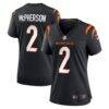 Evan McPherson Cincinnati Bengals Nike Women's Game Jersey - Black - Front View
