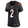 Evan McPherson Cincinnati Bengals Nike Women's Game Jersey - Black - Side View