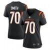 D'Ante Smith Cincinnati Bengals Nike Women's Game Jersey - Black - Front View