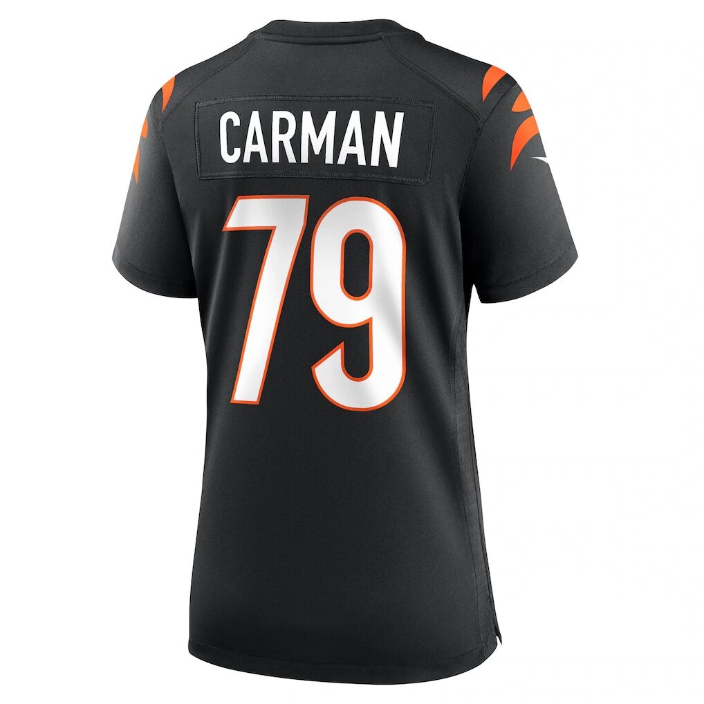 Jackson Carman Cincinnati Bengals Nike Women's Game Jersey