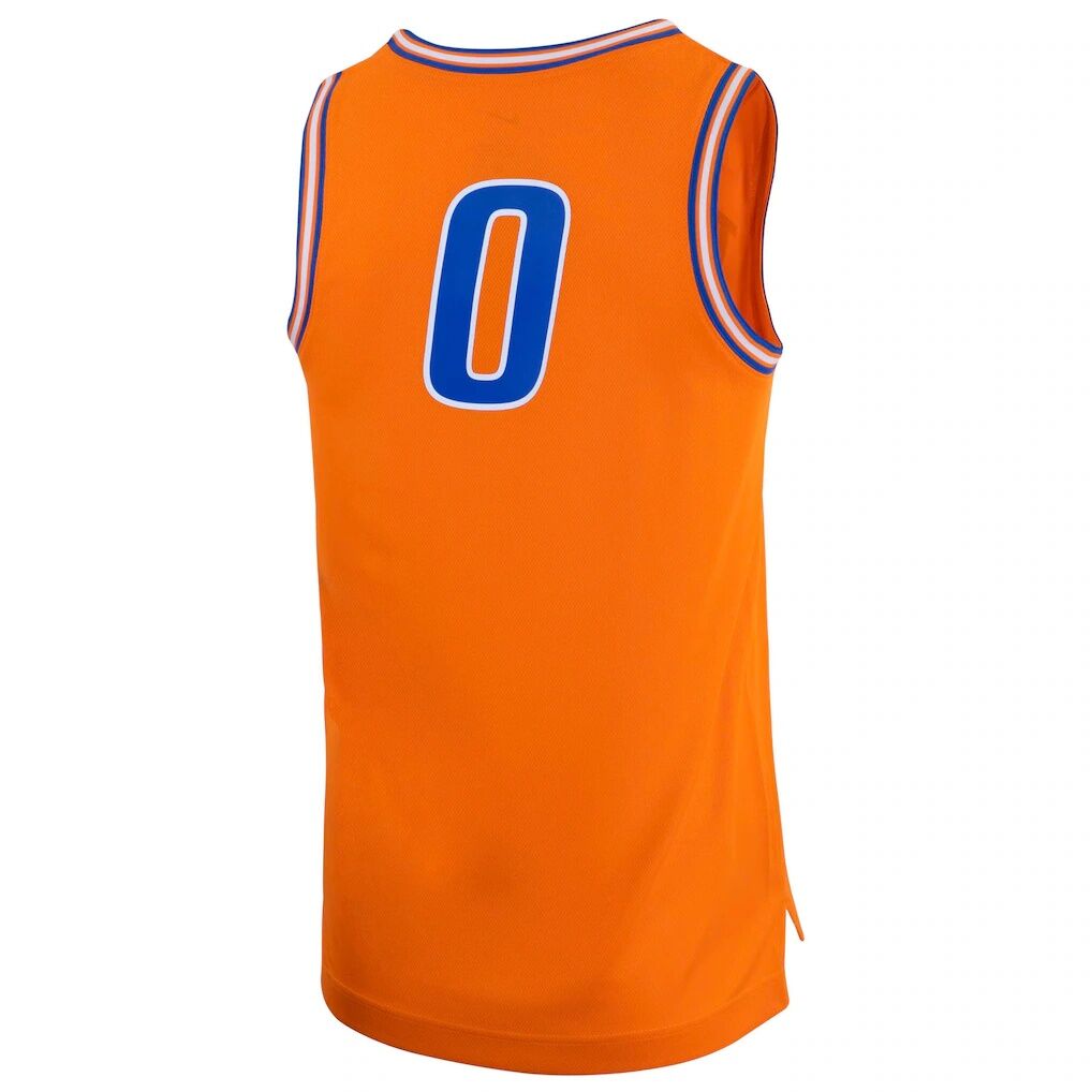 #0 Boise State Broncos Nike Retro Replica Basketball Jersey