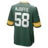 Isaiah McDuffie Green Bay Packers Nike Game Jersey - Green - Detail View
