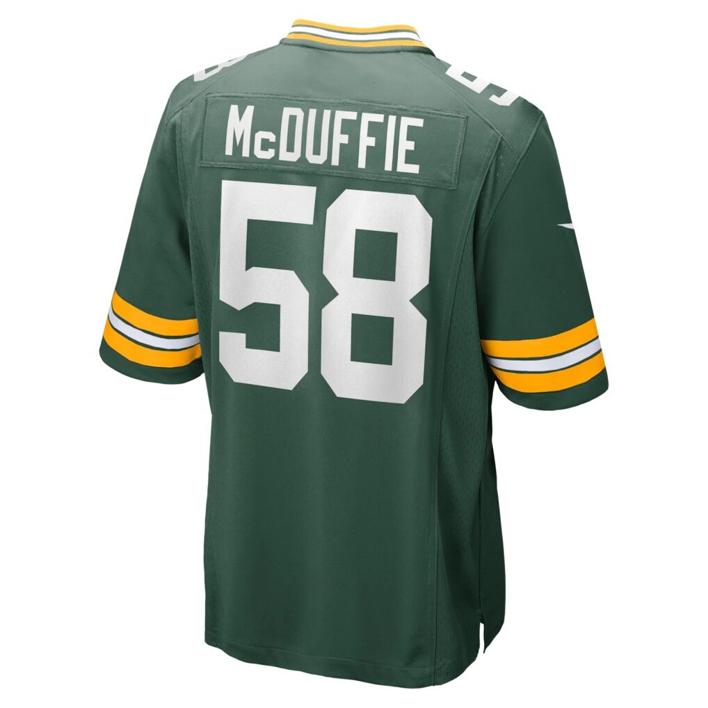 Isaiah McDuffie Green Bay Packers Nike Game Jersey