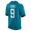Logan Cooke Jacksonville Jaguars Nike Game Jersey - Teal - Detail View