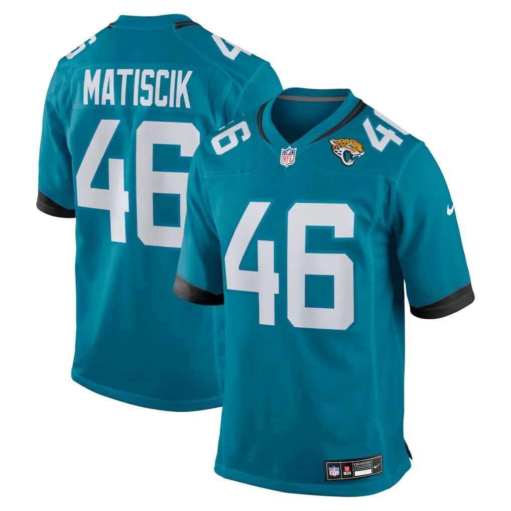 Ross Matiscik Jacksonville Jaguars Nike Game Jersey