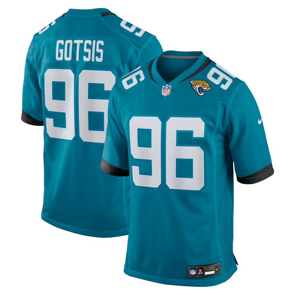Adam Gotsis Jacksonville Jaguars Nike Game Jersey
