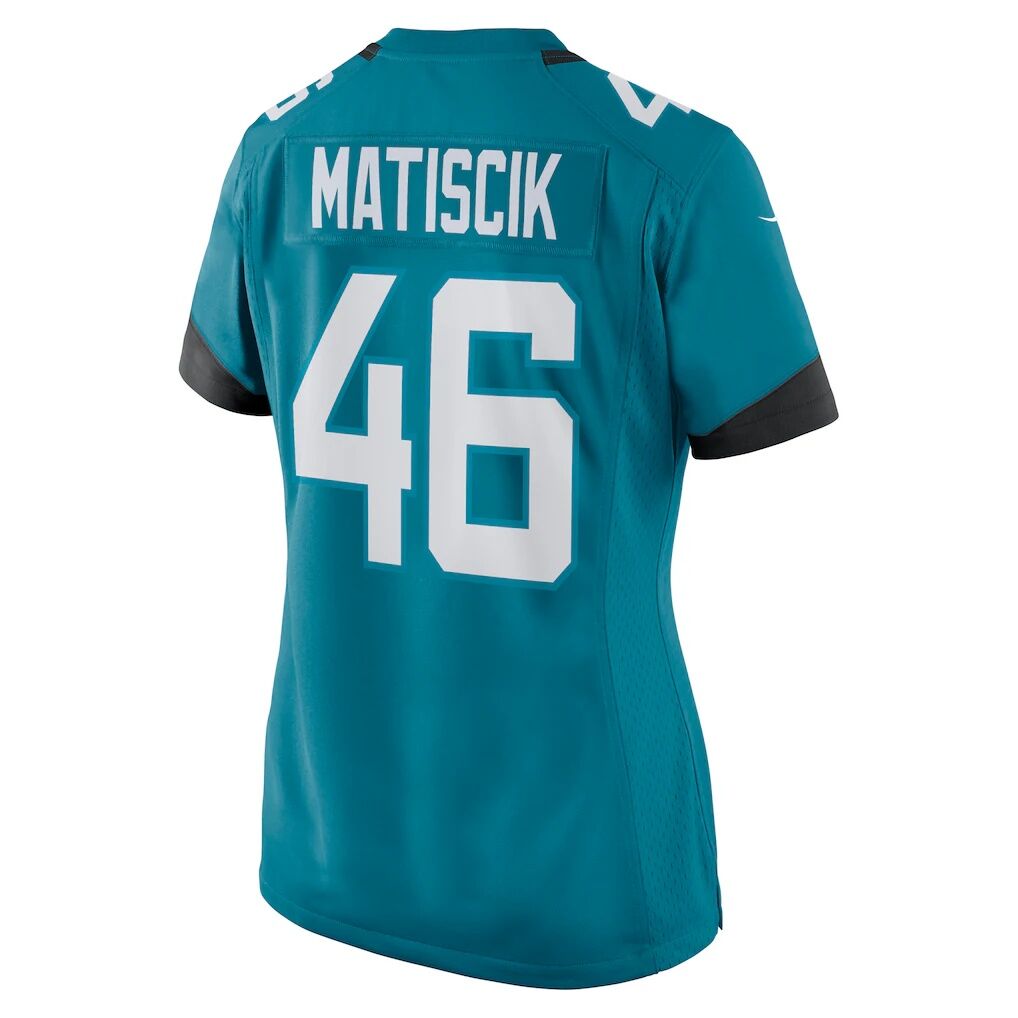 Ross Matiscik Jacksonville Jaguars Nike Women's Game Jersey