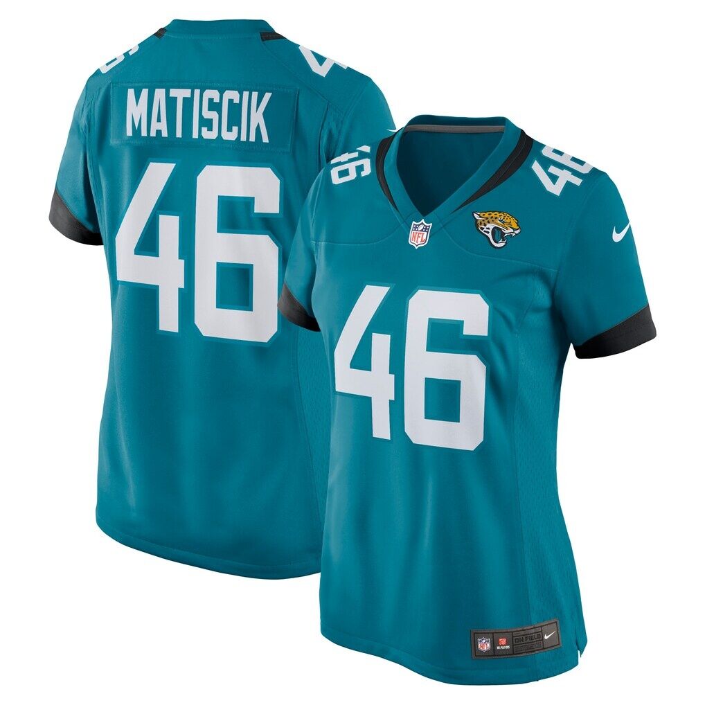 Ross Matiscik Jacksonville Jaguars Nike Women's Game Jersey
