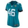 Ross Matiscik Jacksonville Jaguars Nike Women's Game Jersey - Teal - Side View