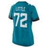 Walker Little Jacksonville Jaguars Nike Women's Game Jersey - Teal - Detail View