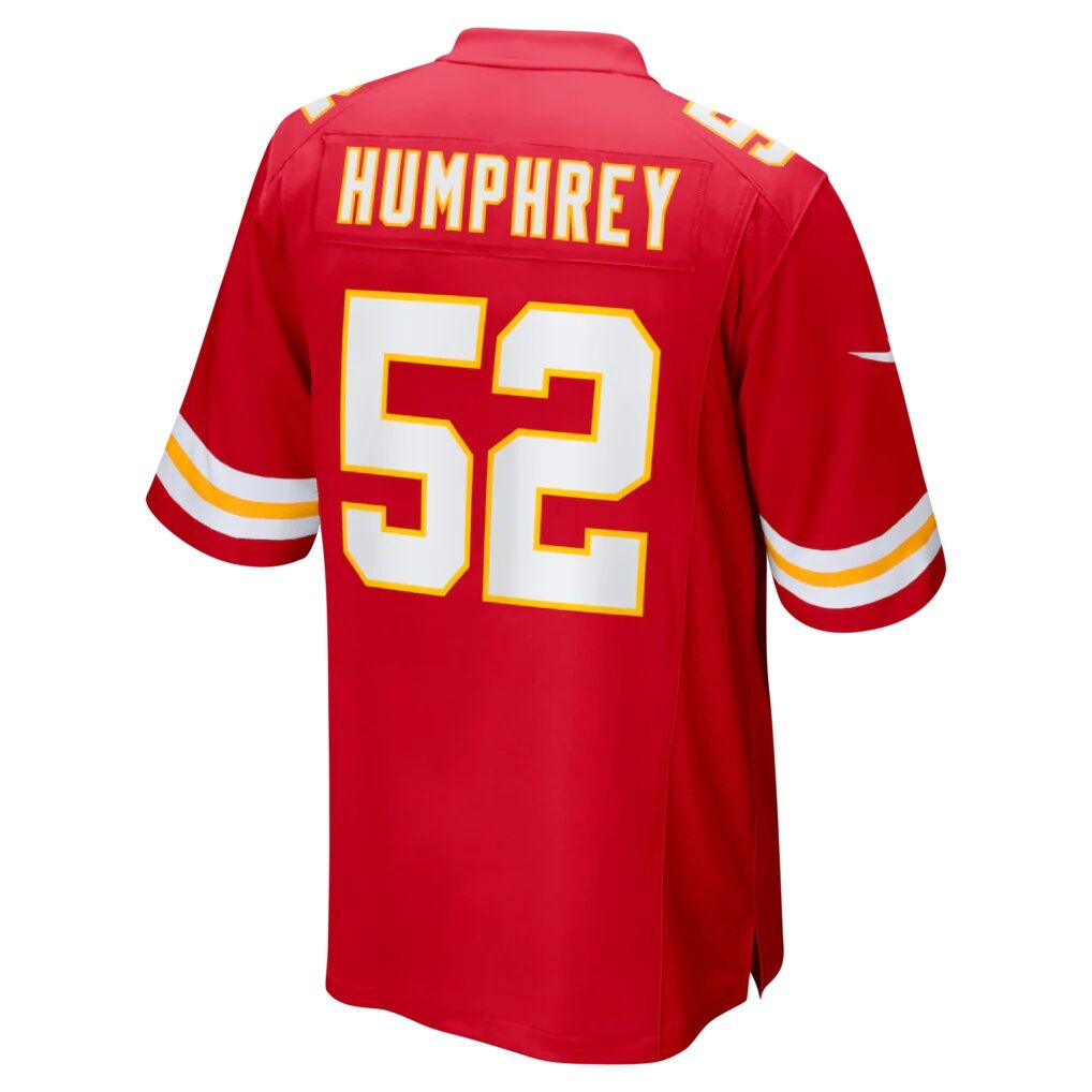 Creed Humphrey Kansas City Chiefs Nike Game Jersey