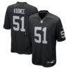 Malcolm Koonce Las Vegas Raiders Nike Game Jersey - Black - Front View