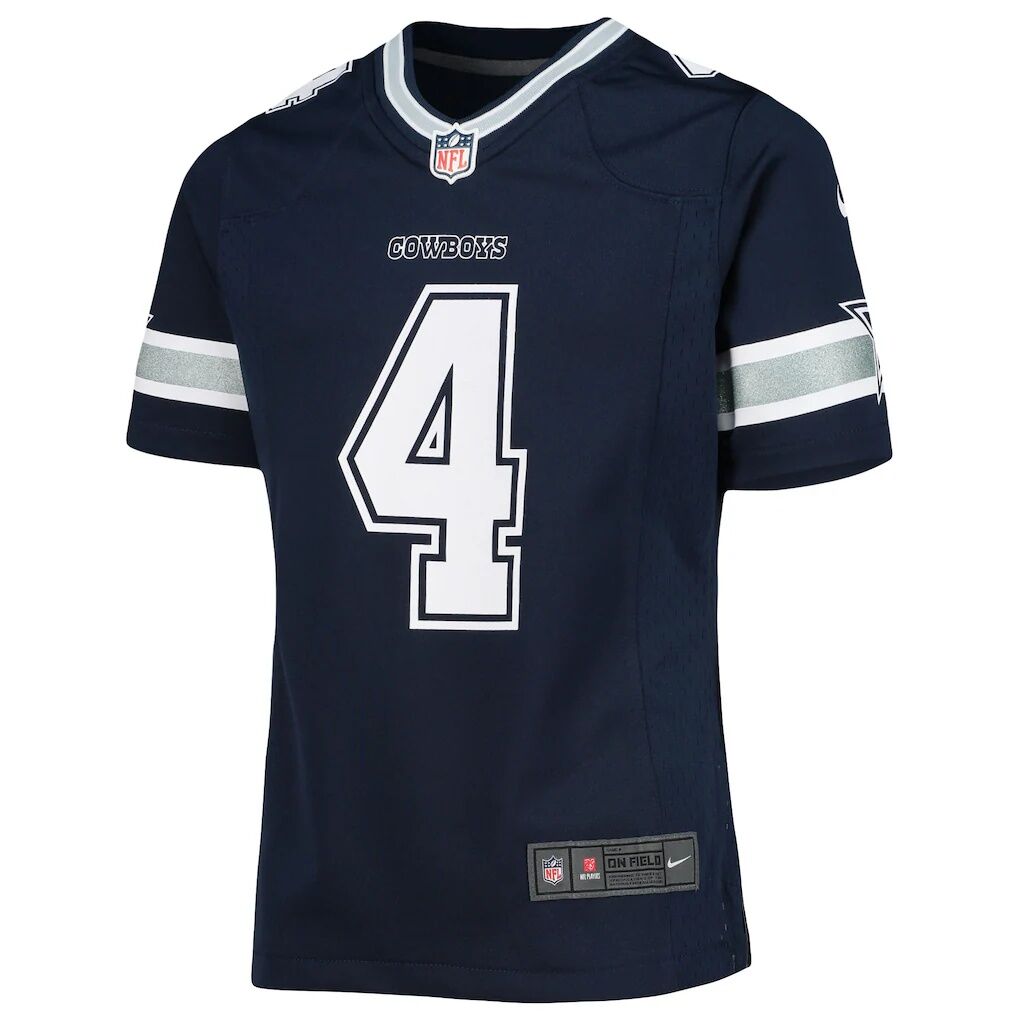 Dak Prescott Dallas Cowboys Nike Girls Youth Team Game Jersey