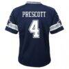 Dak Prescott Dallas Cowboys Nike Toddler Team Game Jersey - Navy - Detail View