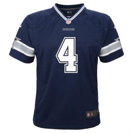 Dak Prescott Dallas Cowboys Nike Toddler Team Game Jersey - Navy - Side View