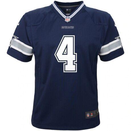 Dak Prescott Dallas Cowboys Nike Infant Player Game Jersey - Navy - Side View