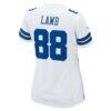 CeeDee Lamb Dallas Cowboys Nike Women's Game Jersey - White - Detail View