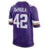 Andrew DePaola Minnesota Vikings Nike Game Jersey - Purple - Detail View