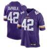 Andrew DePaola Minnesota Vikings Nike Game Jersey - Purple - Front View