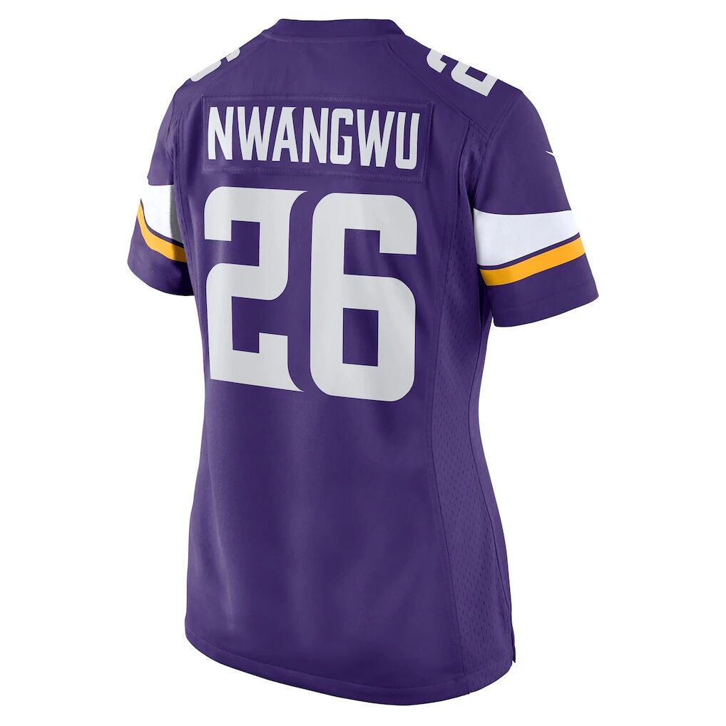 Kene Nwangwu Minnesota Vikings Nike Women's Game Jersey