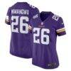 Kene Nwangwu Minnesota Vikings Nike Women's Game Jersey - Purple - Front View