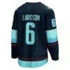 Adam Larsson Seattle Kraken Fashion7 Home Breakaway Player Jersey - - Detail View