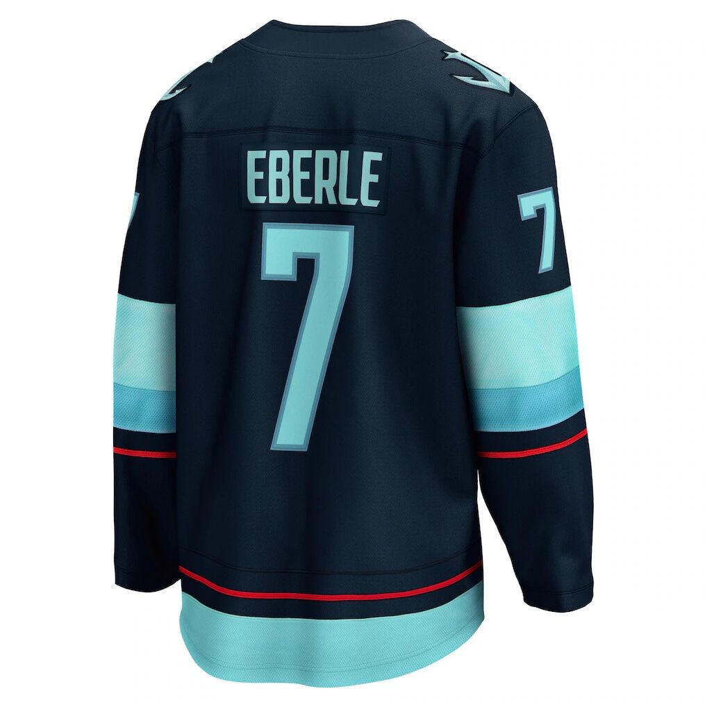 Jordan Eberle Seattle Kraken Fashion7 Home Breakaway Player Jersey