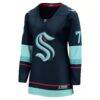 Jordan Eberle Seattle Kraken Fashion7 Women's Home Breakaway Player Jersey - Navy - Side View