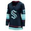 Jaden Schwartz Seattle Kraken Fashion7 Women's Home Breakaway Player Jersey - Navy - Side View