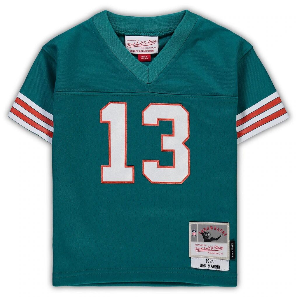 Dan Marino Miami Dolphins Mitchell & Ness Infant 1984 Retired Legacy Jersey - Aqua