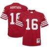 Joe Montana San Francisco 49ers Mitchell & Ness Infant 1990 Retired Legacy Jersey - - Front View