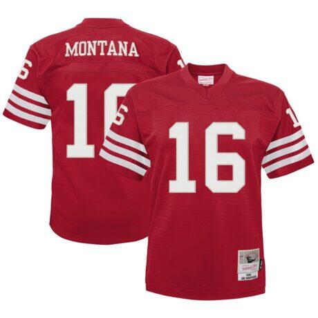 Joe Montana San Francisco 49ers Mitchell & Ness Infant 1990 Retired Legacy Jersey - - Front View