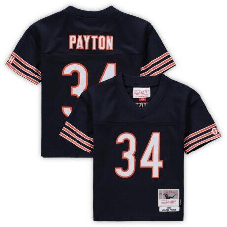 Walter Payton Chicago Bears Mitchell & Ness Toddler 1985 Retired Legacy Jersey - Navy - Front View