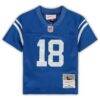 Peyton Manning Indianapolis Colts Mitchell & Ness Toddler 1998 Retired Legacy Jersey - - Side View