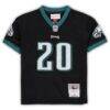Brian Dawkins Philadelphia Eagles Mitchell & Ness Toddler 2004 Retired Legacy Jersey - Black - Side View