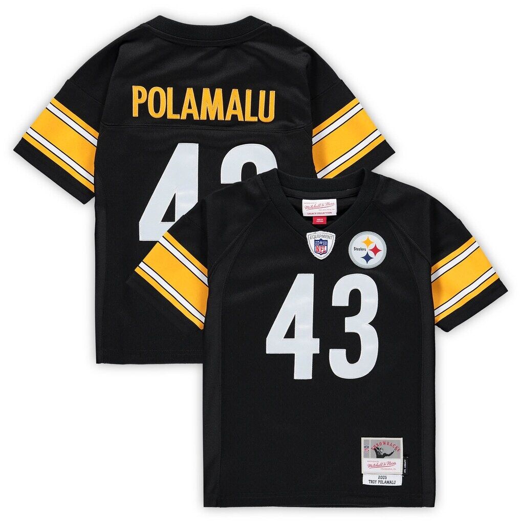 Troy Polamalu Pittsburgh Steelers Mitchell & Ness Toddler 2005 Retired Legacy Jersey
