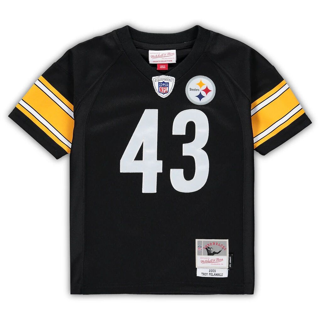 Troy Polamalu Pittsburgh Steelers Mitchell & Ness Toddler 2005 Retired Legacy Jersey