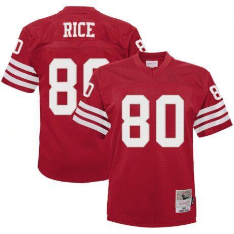 Jerry Rice San Francisco 49ers Mitchell & Ness Toddler 1990 Retired Legacy Jersey - - Front View